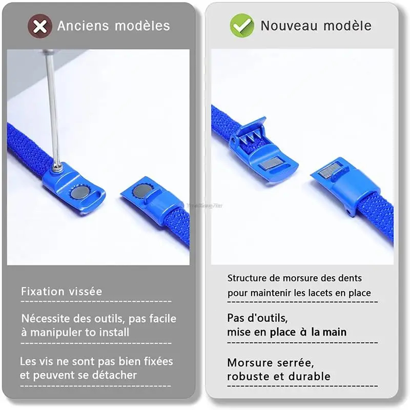 Magnetic Locking Shoelaces wit - огляд і ціна Sneaker Care Accessories
