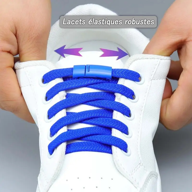 Magnetic Locking Shoelaces wit - огляд і ціна Sneaker Care Accessories