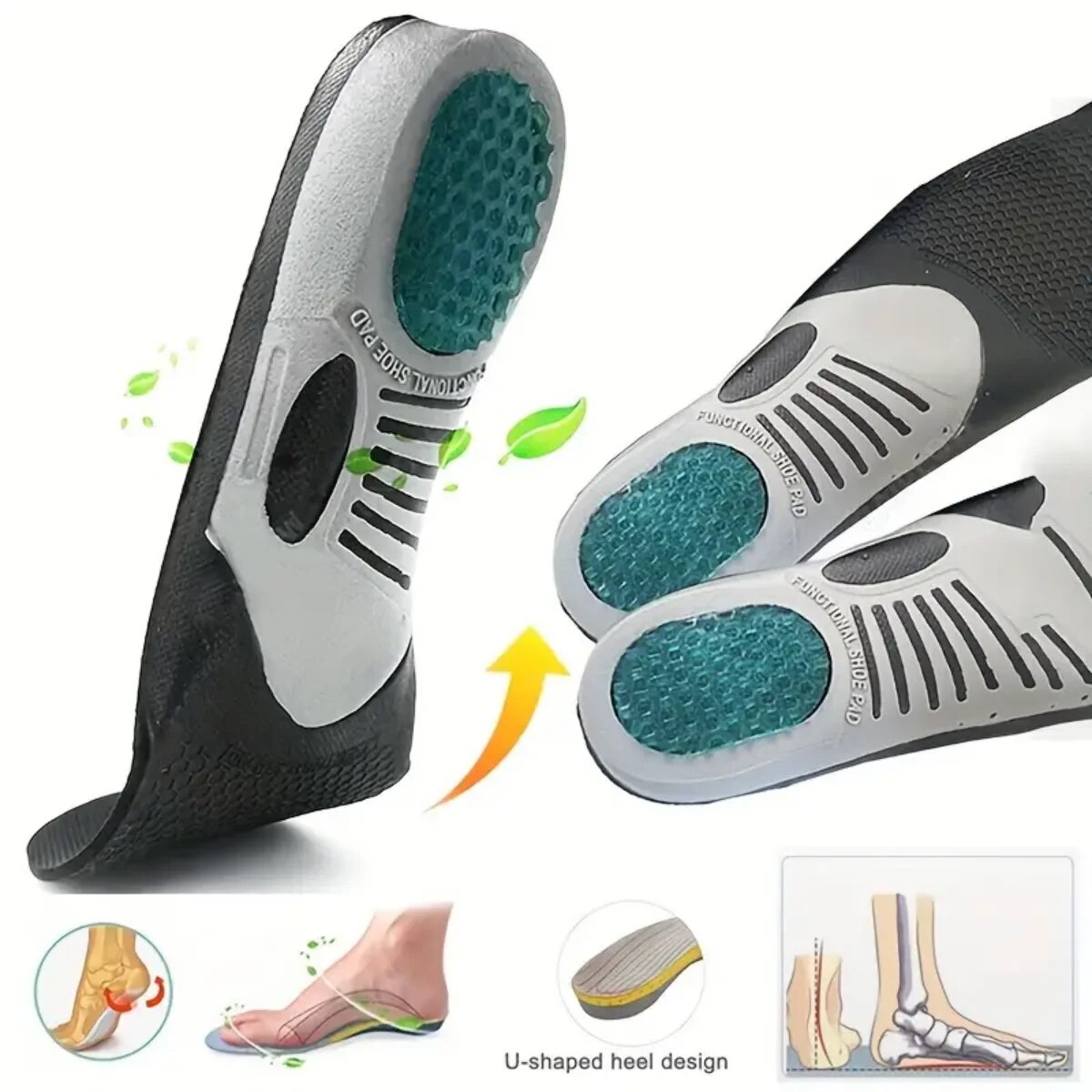 1Pair Orthopedic Insoles Ortho - огляд і ціна The Sneaker Care