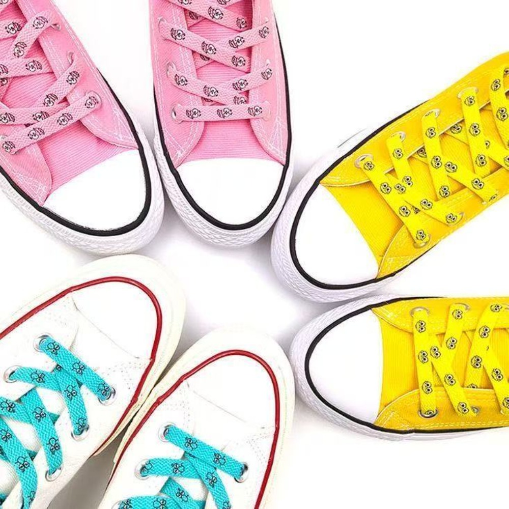 Cute SpongeBob Shoelaces, Pink - огляд і ціна Sneaker Care Accessories