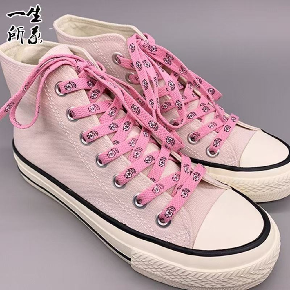 Cute SpongeBob Shoelaces, Pink - огляд і ціна Sneaker Care Accessories